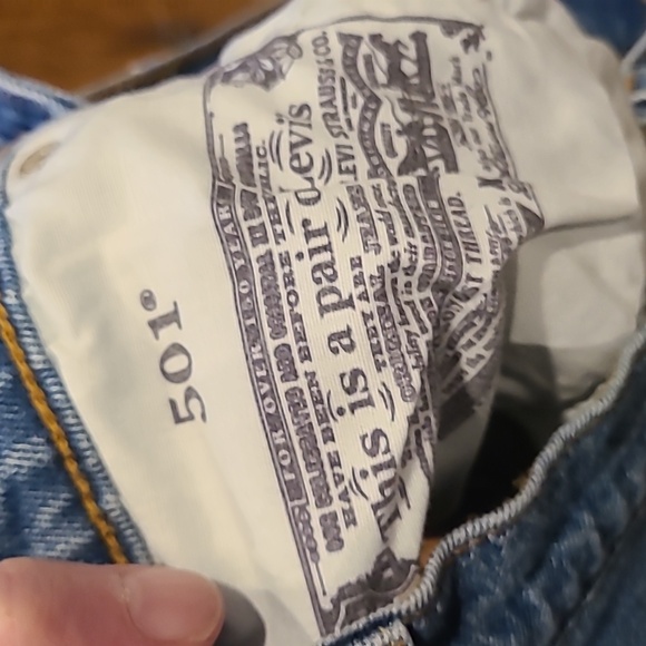 Vintage Red Tag Levi’s 501 Jean Shorts Size 29 - Picture 6 of 7